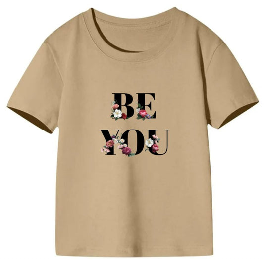 Beige Be You Shirt