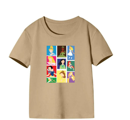 Beige Disney Princess Shirt