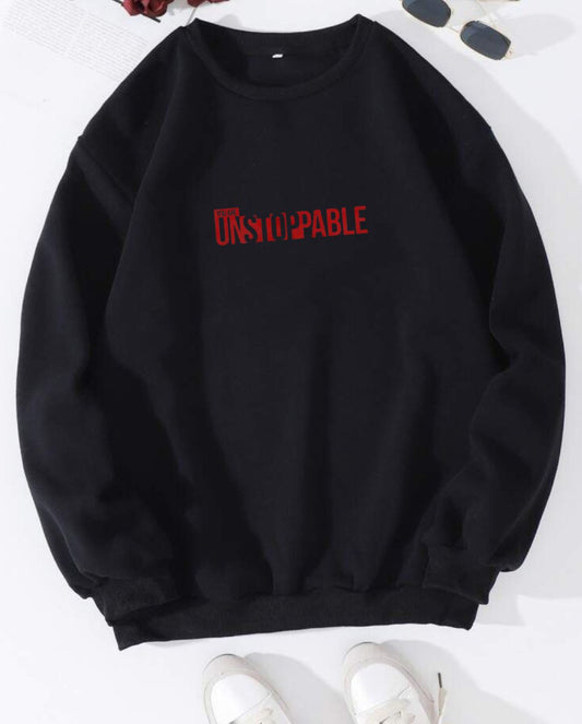 Black Unstoppable Sweatshirt