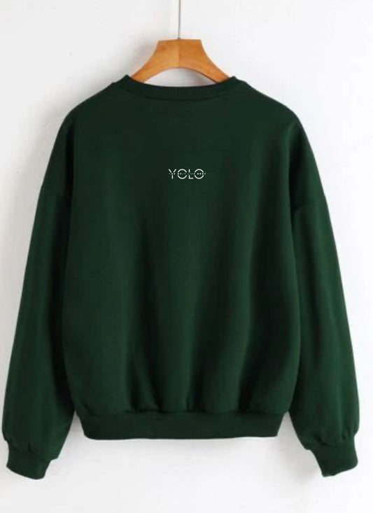 YOLO Green Sweatshirt