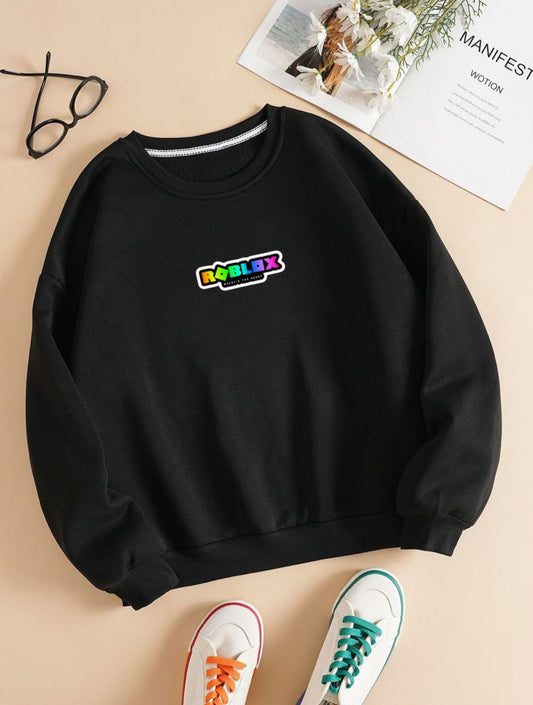 Roblox Black Sweatshirt