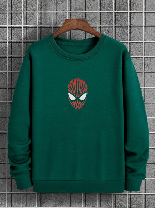 Spiderman Green Sweatshirt