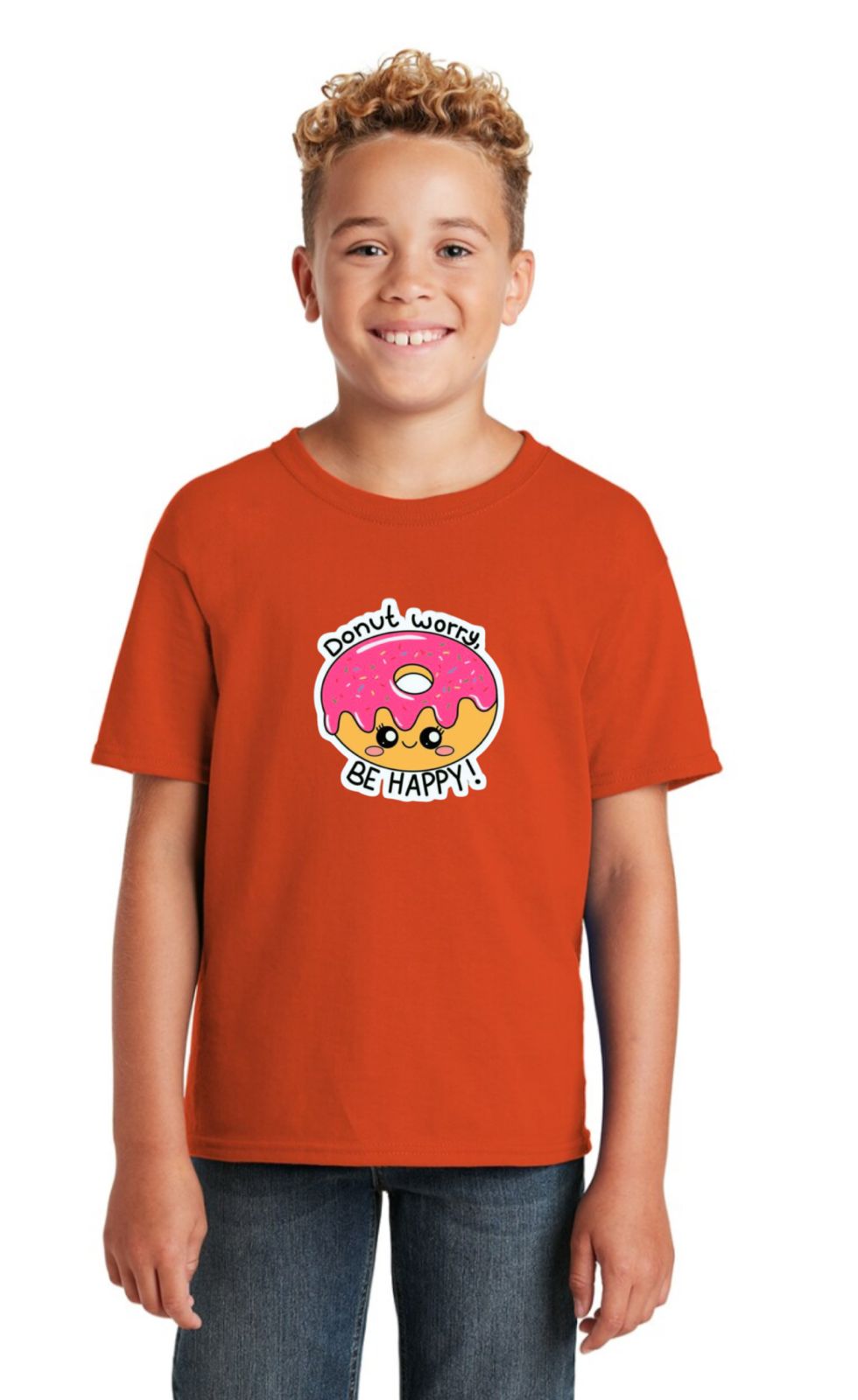 Orange Donut Shirt