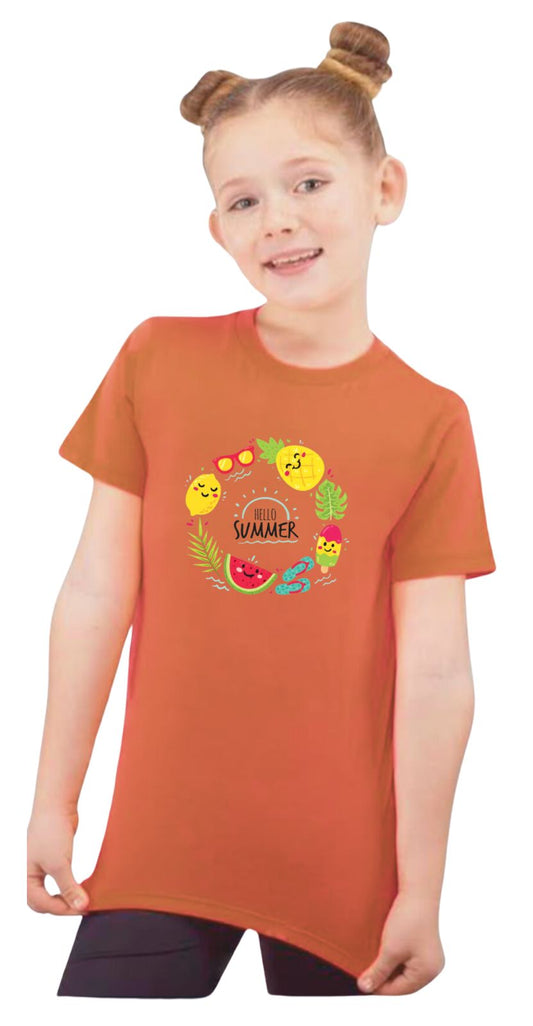 Orange Summer Shirt